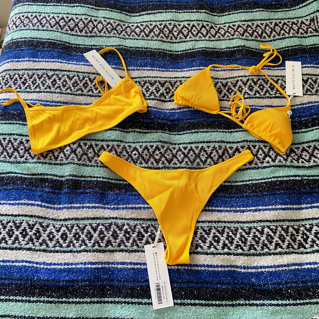 Brand New White Fox Swim